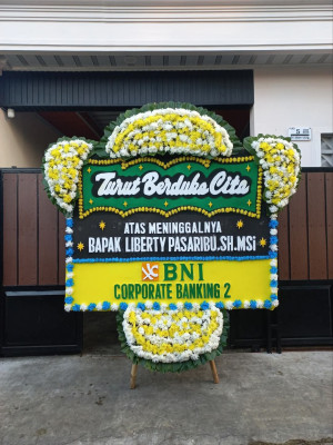 Papan Bunga Duka di Wiringgambut