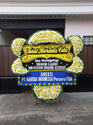 Papan Bunga Duka di Wiringgambut