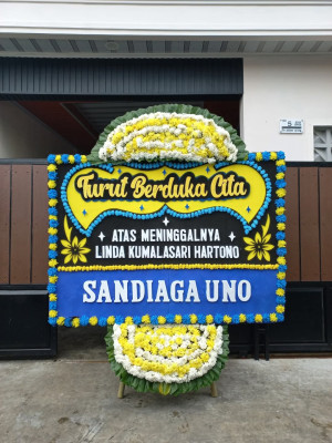 Papan Bunga Duka di Wiringgambut