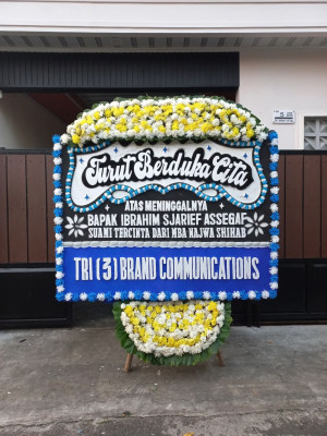 Papan Bunga Duka di Wiringgambut